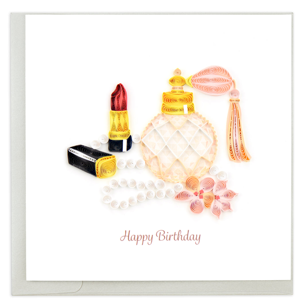 Birthday Glam Quilling Card